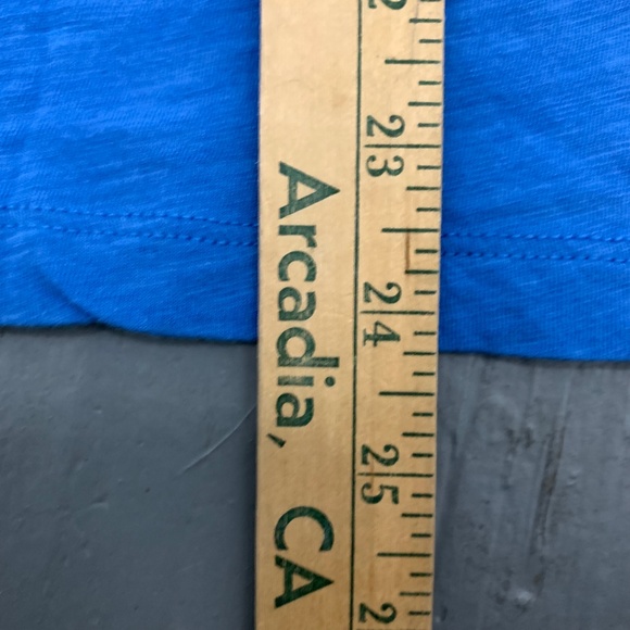 COPY - J.Crew Ringer Tshirt Blue Summer Baseball Tee Sport Outdoor Game Gym Wor… - Picture 2 of 3